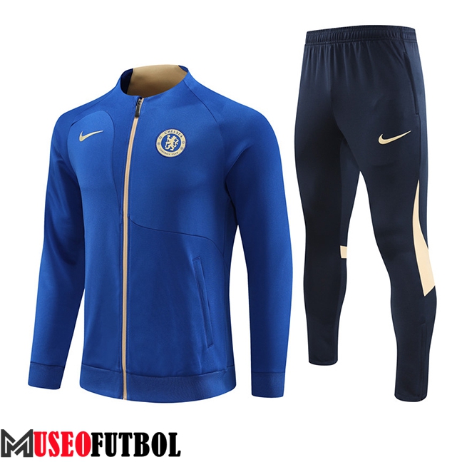 Chandal Equipos De Futbol - Chaqueta FC Chelsea Azul 2023/2024 -02