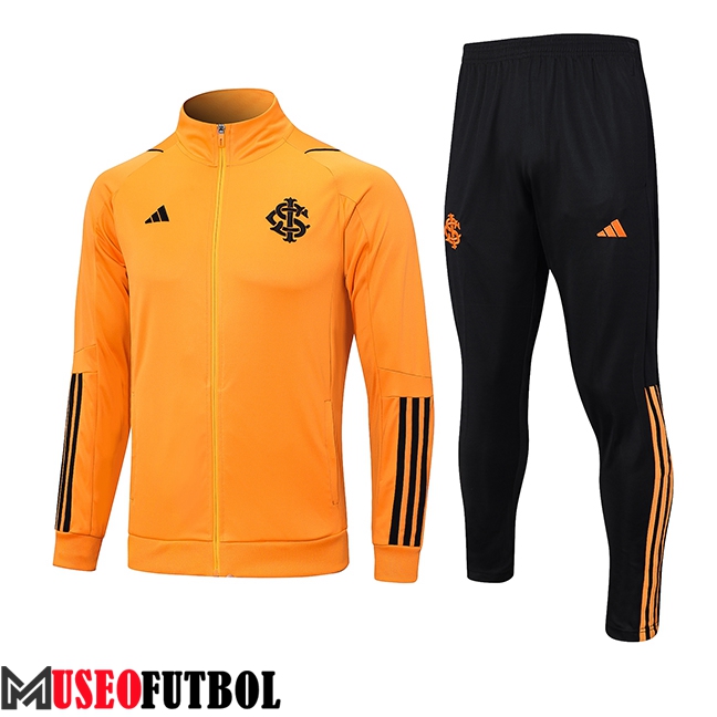 Chandal Equipos De Futbol - Chaqueta Brasil Naranja 2023/2024