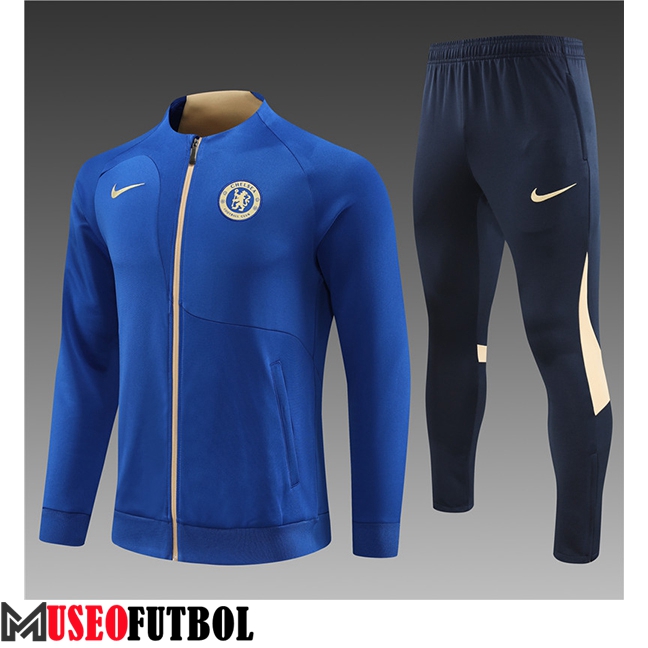 Chandal Equipos De Futbol - Chaqueta FC Chelsea Ninos Azul 2023/2024