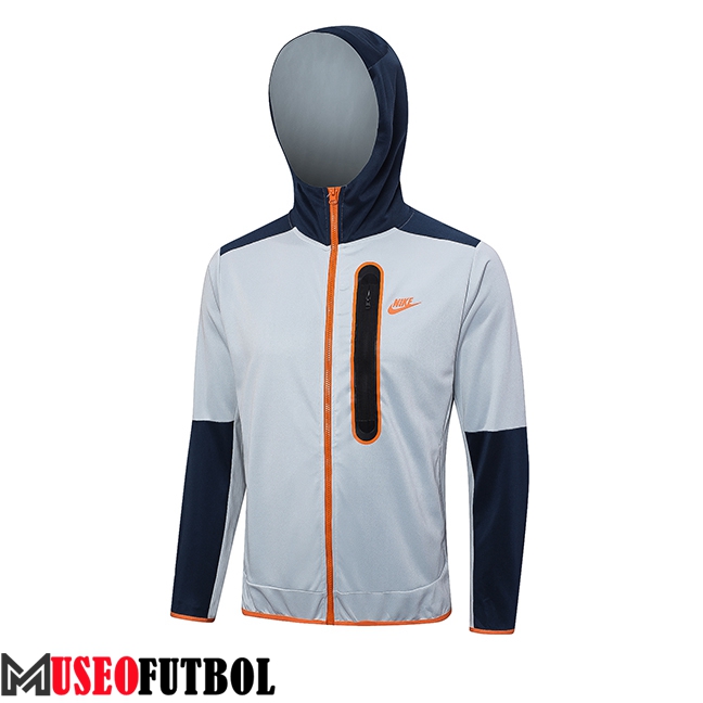 Chaqueta Con Capucha Nike Gris 2023/2024