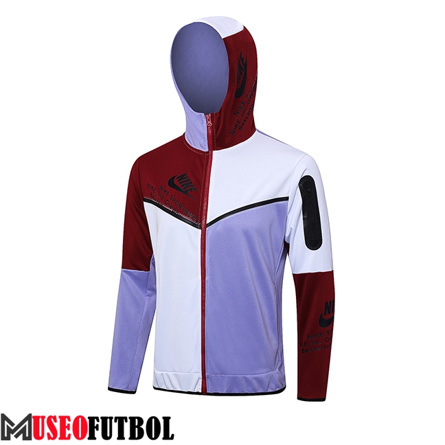 Chaqueta Con Capucha Nike Violeta 2023/2024