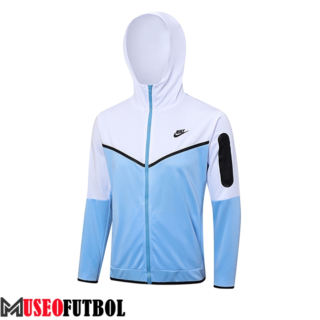 Chaqueta Con Capucha Nike Azul/Blanco 2023/2024