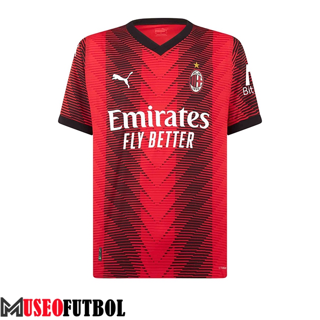 Nueva Camisetas De Futbol AC Milan Primera 2023/2024