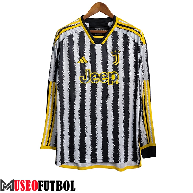 Camisetas De Futbol Juventus Primera Manga Larga 2023/2024