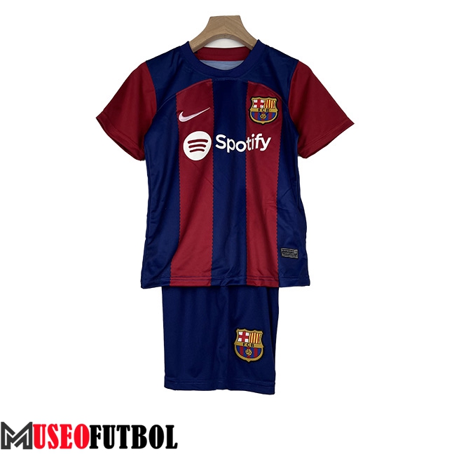 Camisetas De Futbol FC Barcelona Ninos Primera 2023/2024