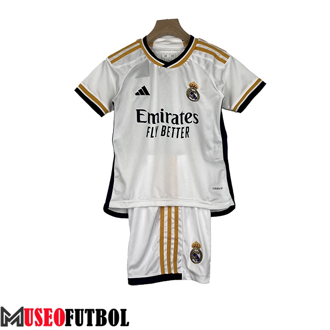 Camisetas De Futbol Real Madrid Ninos Primera 2023/2024