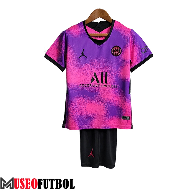 Camisetas De Futbol PSG Ninos Retro Fourth 2020/2021