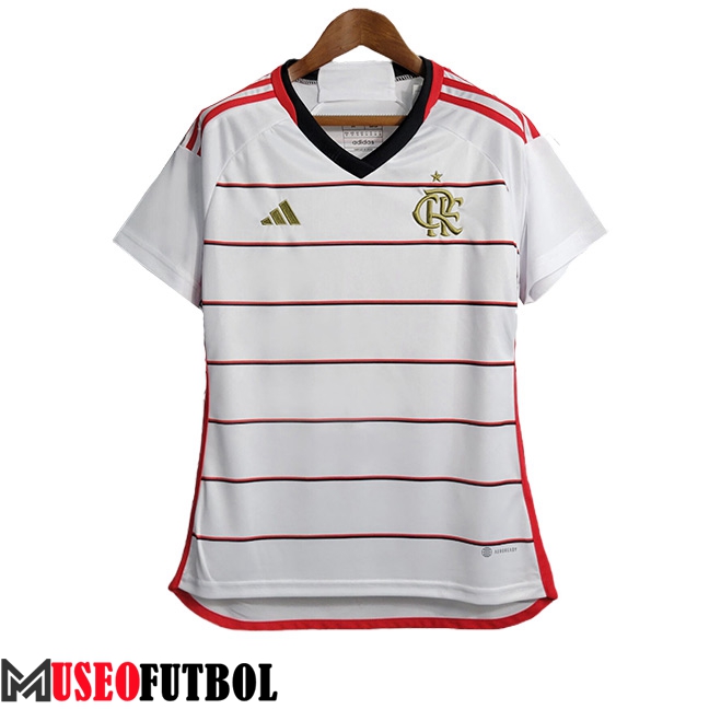 Camisetas De Futbol Flamengo Mujer Segunda 2023/2024