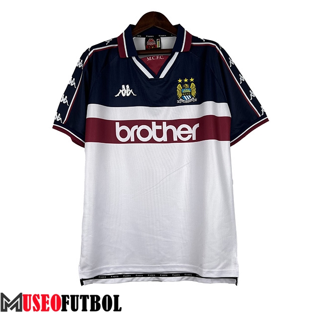 Camisetas De Futbol Manchester City Retro Primera 1997/1998