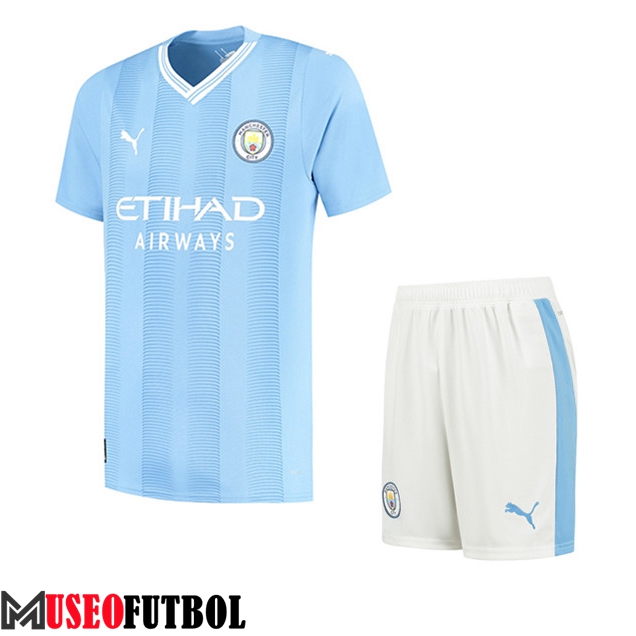 Camisetas Futbol Manchester City Primera + Cortos 2023/2024