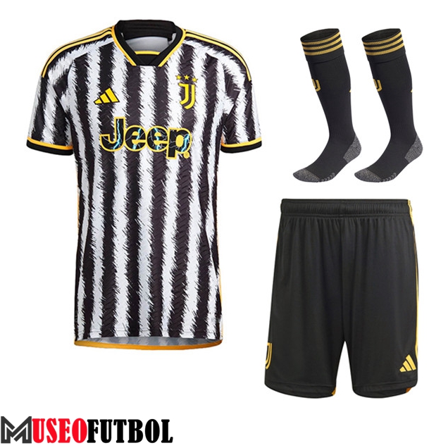 Camisetas Futbol Juventus Primera (Cortos + Calcetines) 2023/2024