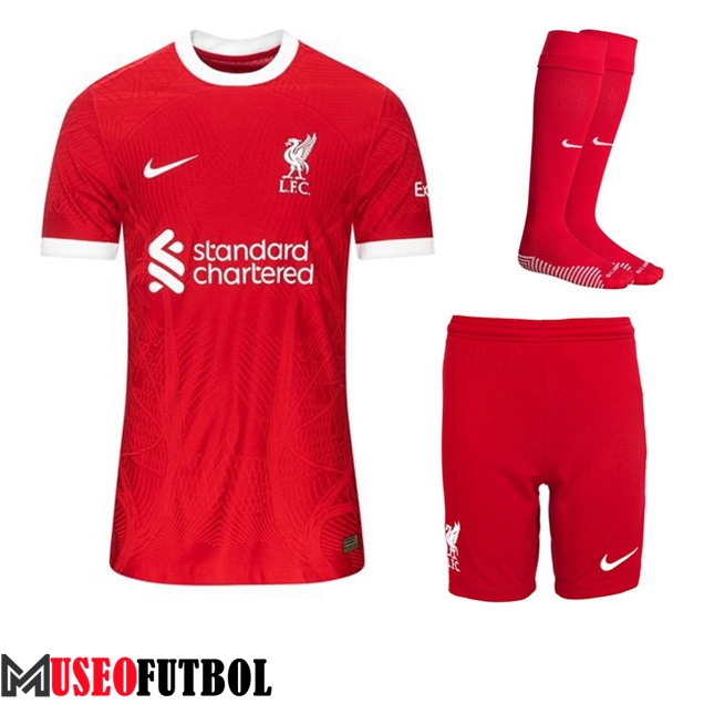 Camisetas Futbol FC Liverpool Primera (Cortos + Calcetines) 2023/2024