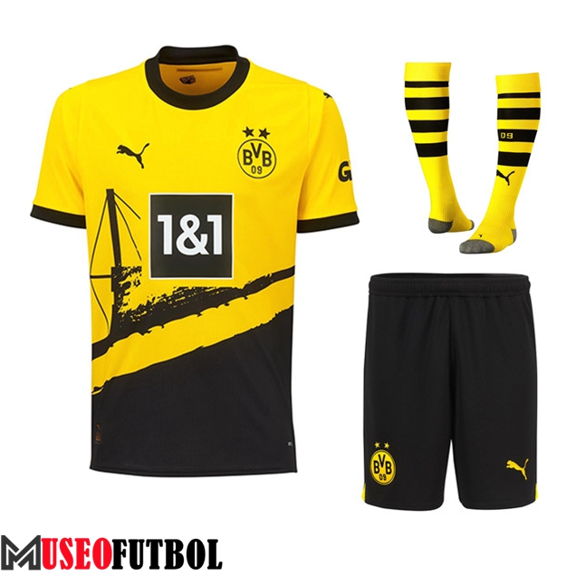 Camisetas Futbol Dortmund Primera (Cortos + Calcetines) 2023/2024