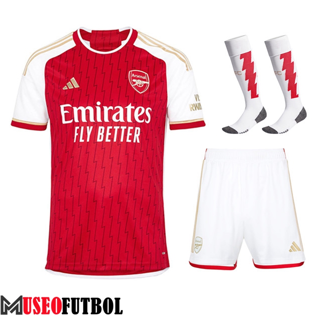 Camisetas Futbol Arsenal Primera (Cortos + Calcetines) 2023/2024