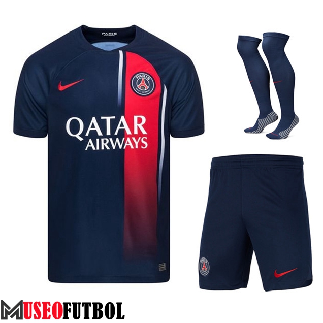 Camisetas Futbol PSG Primera (Cortos + Calcetines) 2023/2024