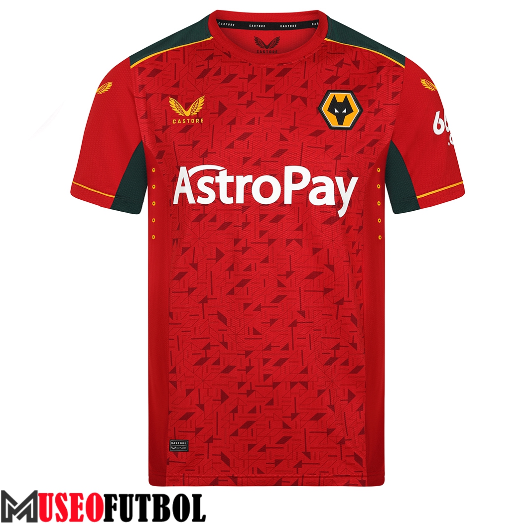 Nueva Camisetas De Futbol Wolves Segunda 2023/2024