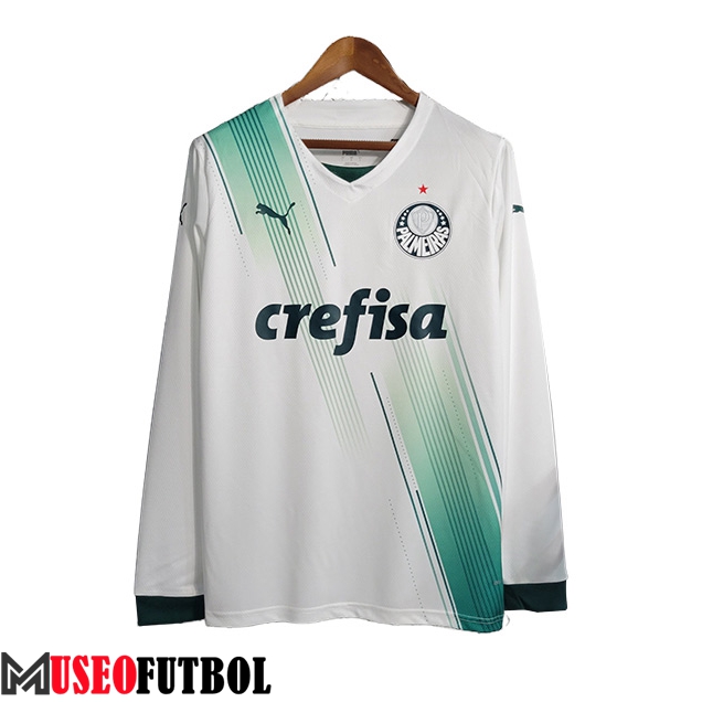 Camisetas De Futbol Palmeiras Segunda Manga Larga 2023/2024