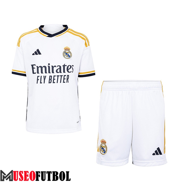 Nueva Camisetas De Futbol Real Madrid Ninos Primera 2023/2024