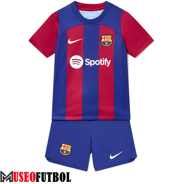 Nueva Camisetas De Futbol FC Barcelona Ninos Primera 2023/2024