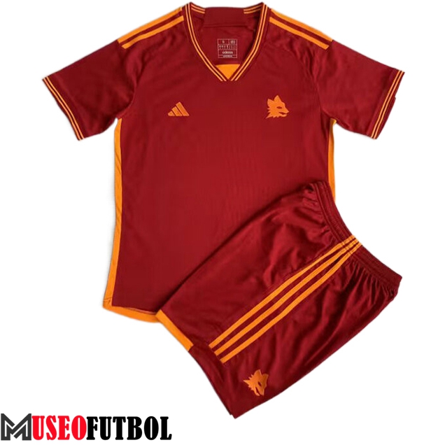 Camisetas De Futbol AS Roma Ninos Primera 2023/2024