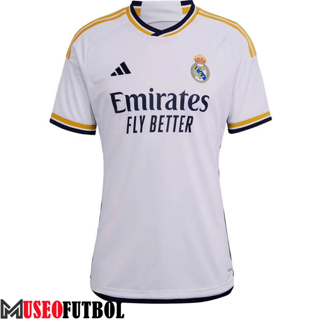 Nueva Camisetas De Futbol Real Madrid Mujer Primera 2023/2024