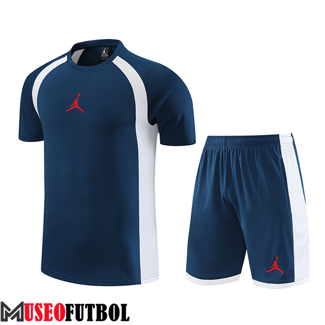 Camiseta Entrenamiento + Cortos Jordan Azul marino 2023/2024