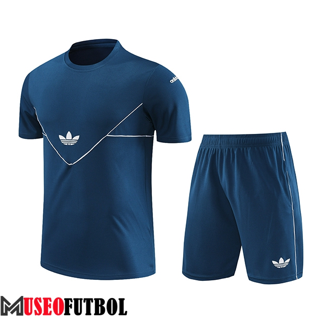 Camiseta Entrenamiento + Cortos Adidas Azul marino 2023/2024