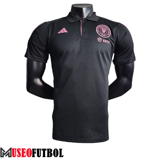 Camiseta Polo Miami Negro 2023/2024