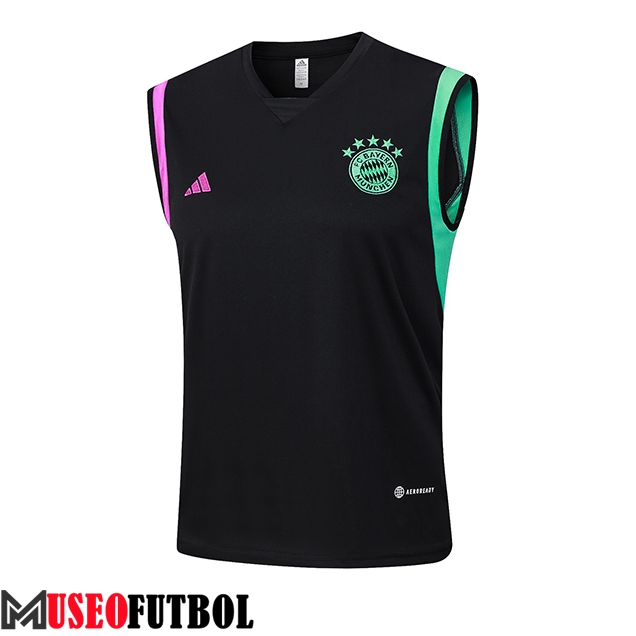 Chalecos De Futbol Bayern Munich Negro 2023/2024 -03