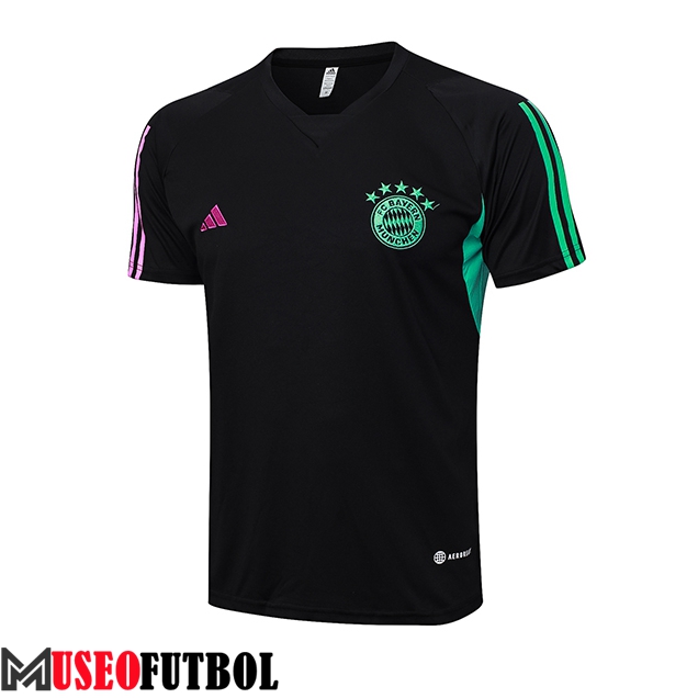 Camiseta Entrenamiento Bayern Munich Negro 2023/2024 -02