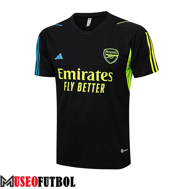 Camiseta Entrenamiento FC Arsenal Negro 2023/2024