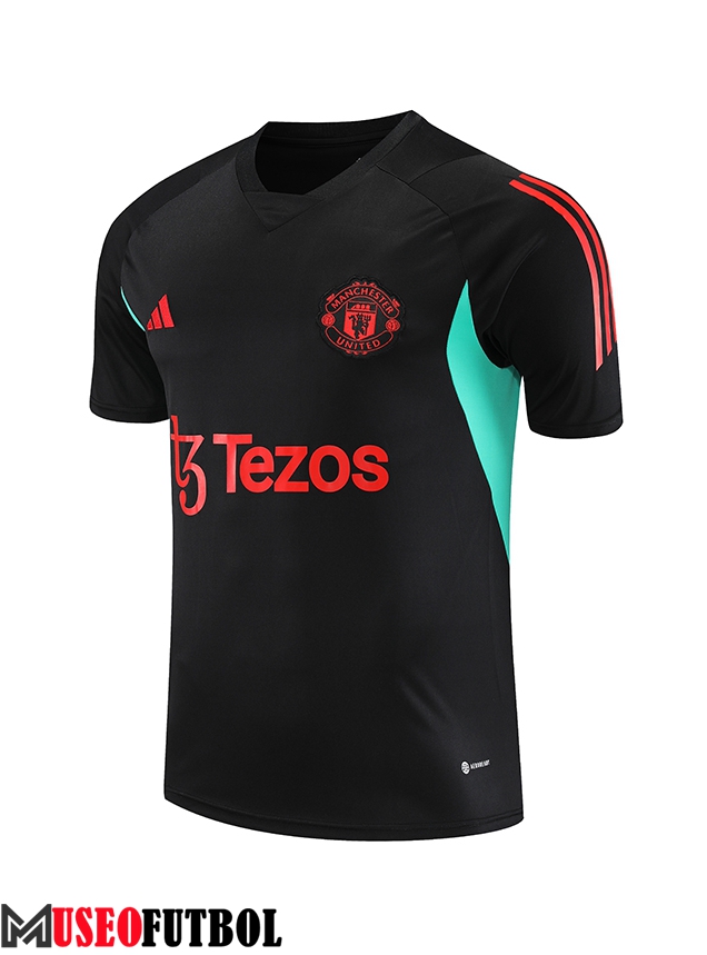 Camiseta Entrenamiento Manchester United Negro 2023/2024 -03