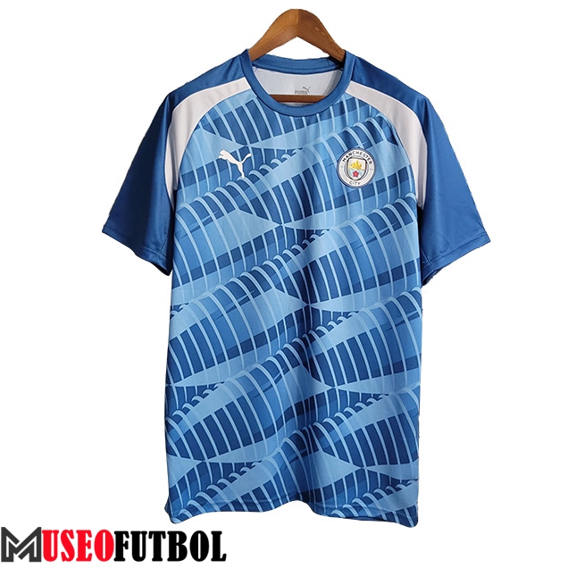 Camiseta Entrenamiento Manchester City Azul Claro 2023/2024 -02