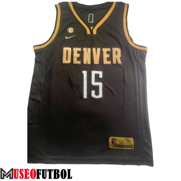 Camisetas Denver Nuggets (JOKIC #15) 2023/24 Negro -04