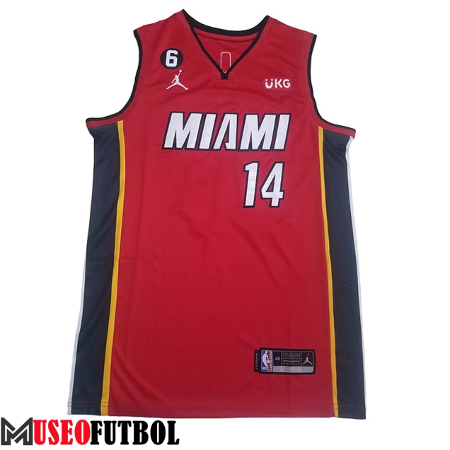 Camisetas Miami Heat (HERRO #14) 2023/24 Rojo