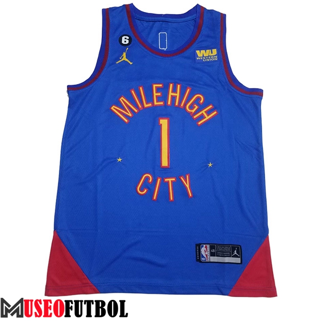 Camisetas Denver Nuggets (PORTER JR. #1) 2023/24 Azul