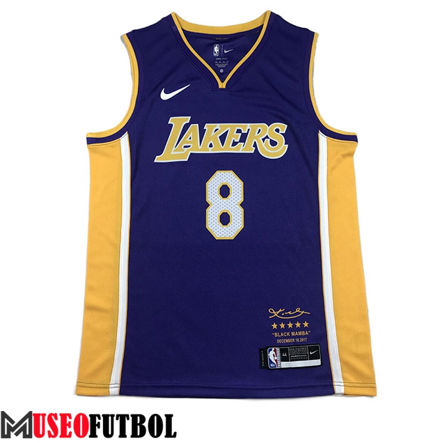 Camisetas Los Angeles Lakers (BRYANT #8) 2023/24 Azul marino