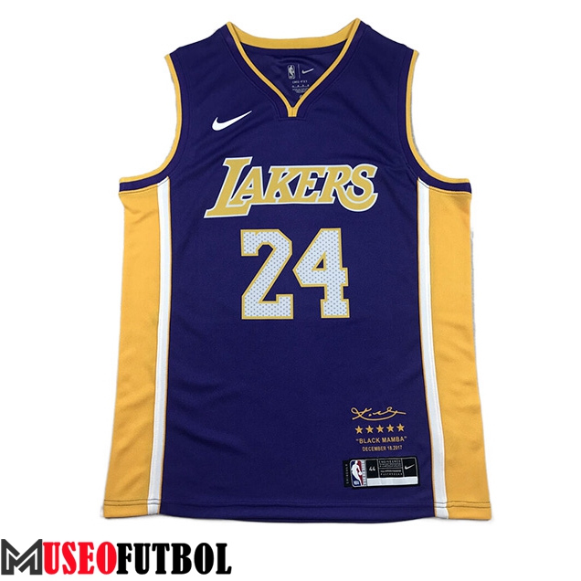 Camisetas Los Angeles Lakers (BRYANT #24) 2023/24 Azul marino