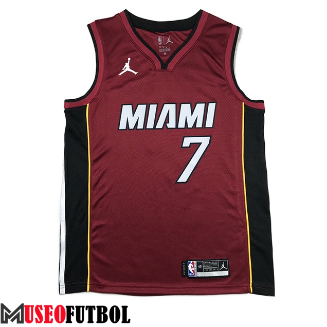 Camisetas Miami Heat (LOWRY #7) 2023/24 Rojo