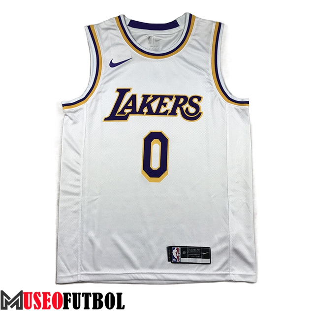 Camisetas Los Angeles Lakers (YOUNG #0) 2023/24 Blanco