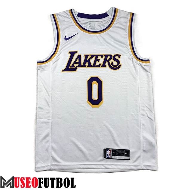 Camisetas Los Angeles Lakers (WESTBROOK #0) 2023/24 Blanco