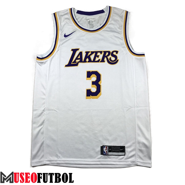 Camisetas Los Angeles Lakers (DAVIS #3) 2023/24 Blanco