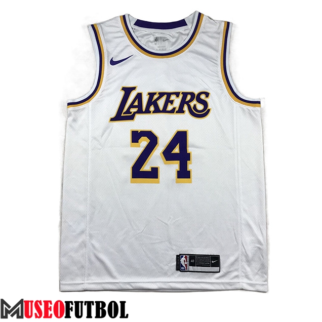 Camisetas Los Angeles Lakers (BRYANT #24) 2023/24 Blanco