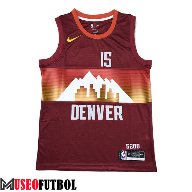 Camisetas Denver Nuggets (JOKIC #15) 2023/24 Rojo