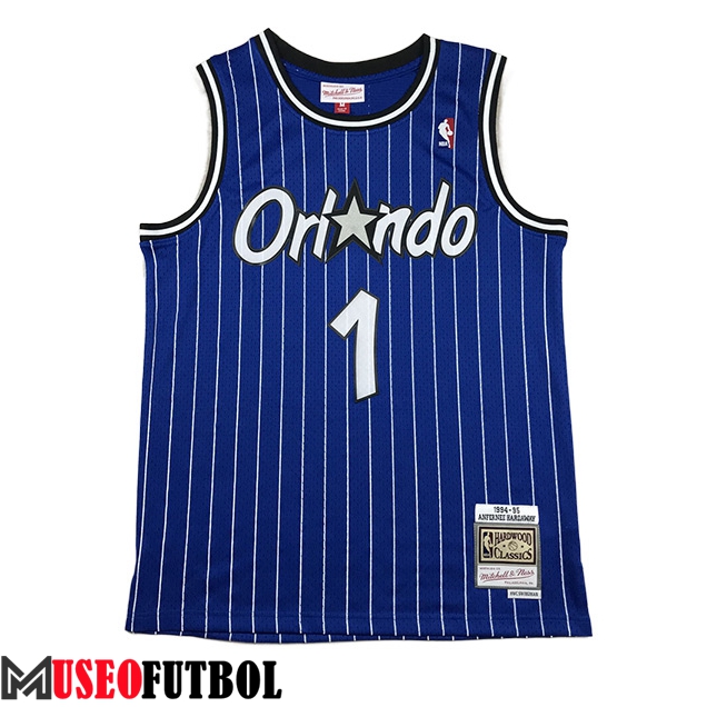 Camisetas Orlando Magic (HARDAWAY #1) 2023/24 Azul/Blanco