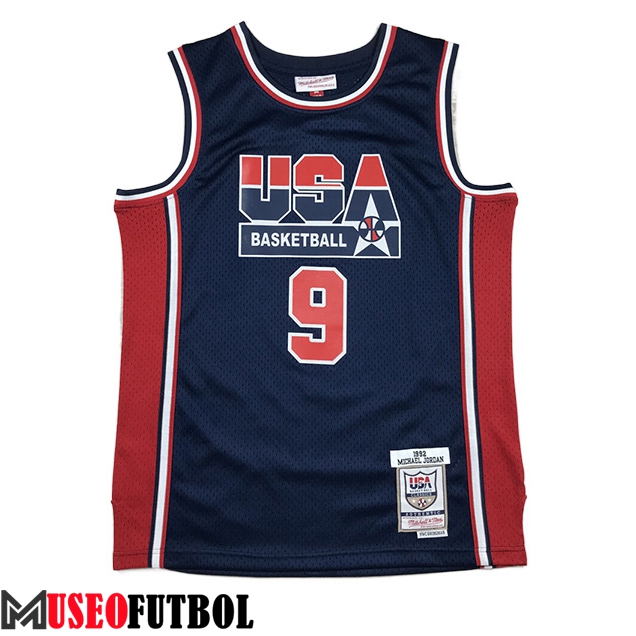 Camisetas USA (JORDAN #9) 2023/24 Azul marino