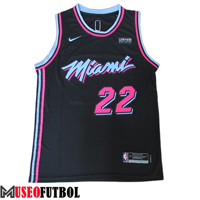 Camisetas Miami Heat (BUTLER #22) 2023/24 Negro