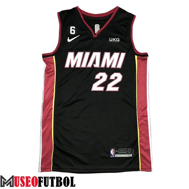 Camisetas Miami Heat (BUTLER #22) 2023/24 Negro -03