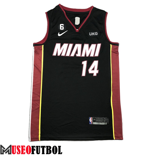 Camisetas Miami Heat (HERRO #14) 2023/24 Negro -03