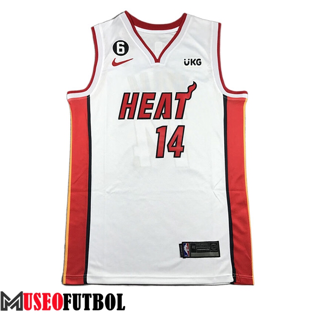 Camisetas Miami Heat (HERRO #14) 2023/24 Blanco -05